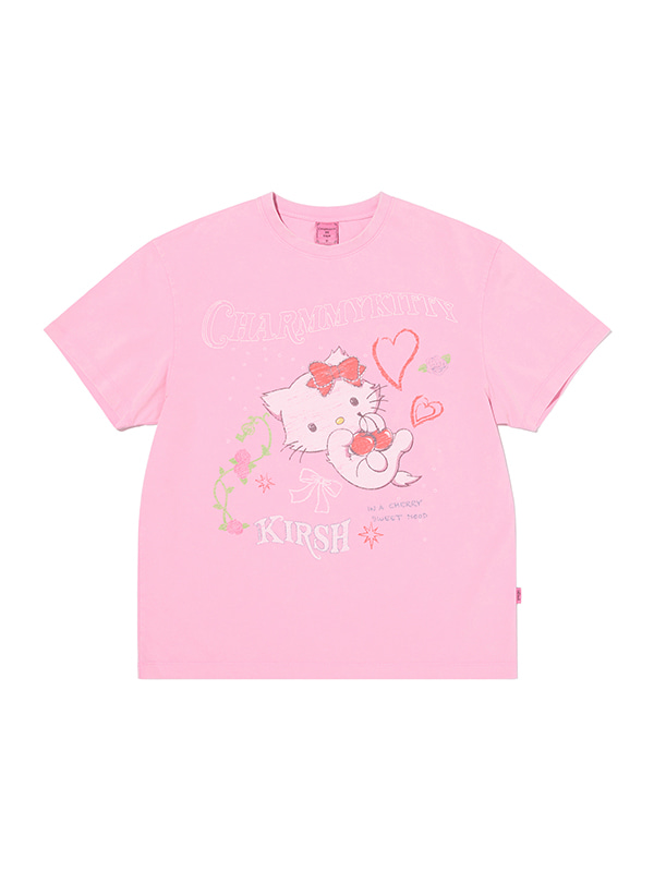 KIRSH X CHARMMYKITTY LOOSE-FIT T-SHIRT