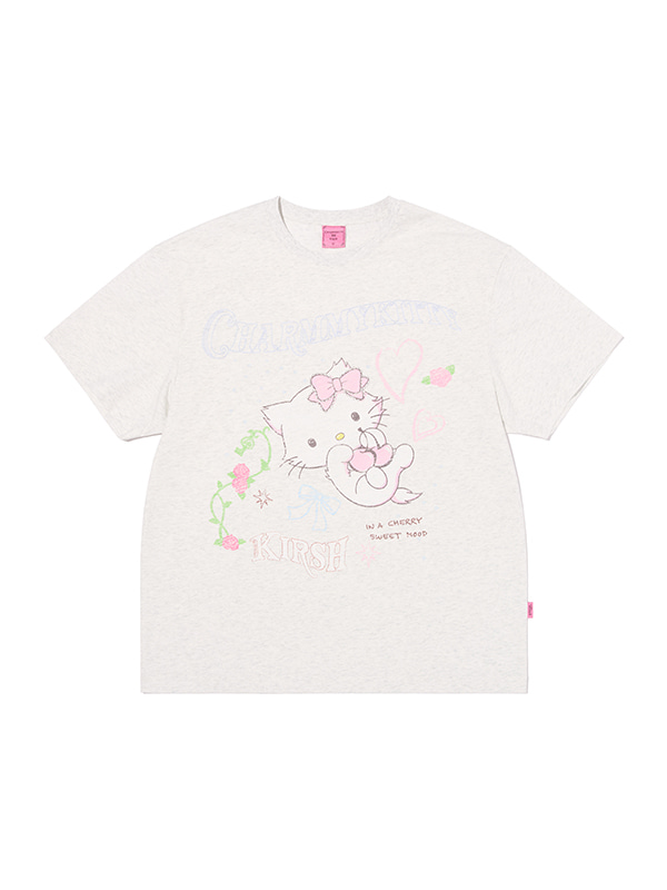 KIRSH X CHARMMYKITTY LOOSE-FIT T-SHIRT