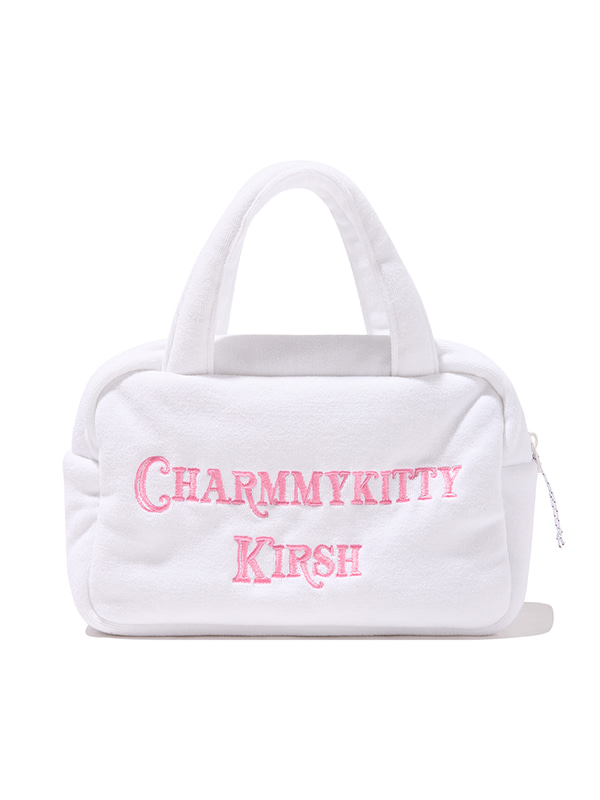 KIRSH X CHARMMYKITTY TERRY TOTE BAG