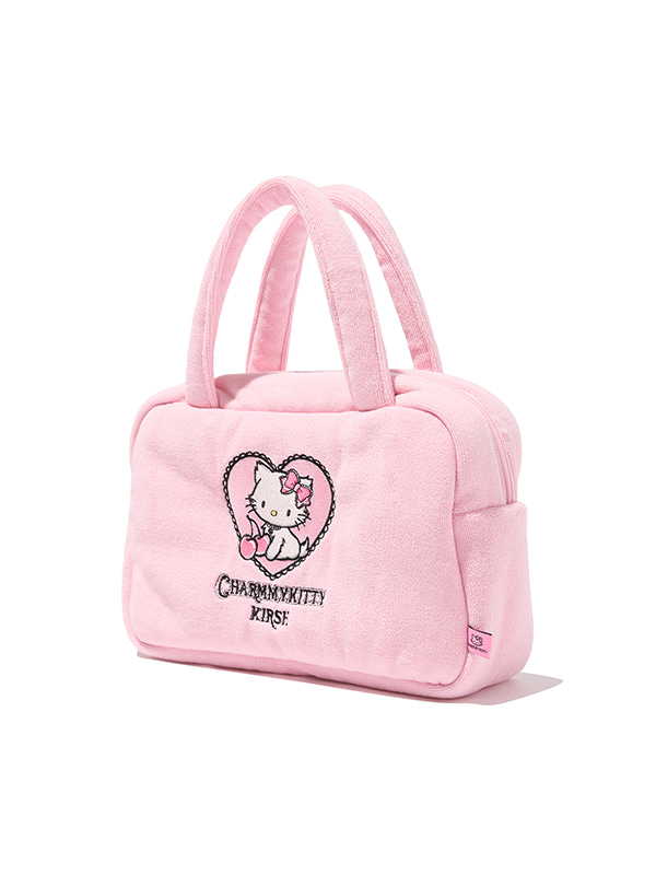KIRSH X CHARMMYKITTY TERRY TOTE BAG