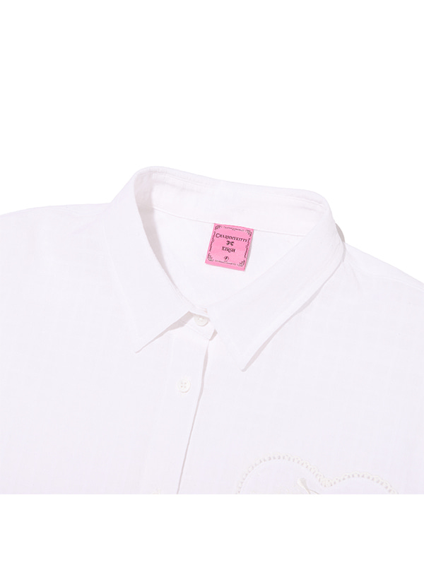 KIRSH X CHARMMYKITTY LOOSE-FIT SUMMER SHIRT