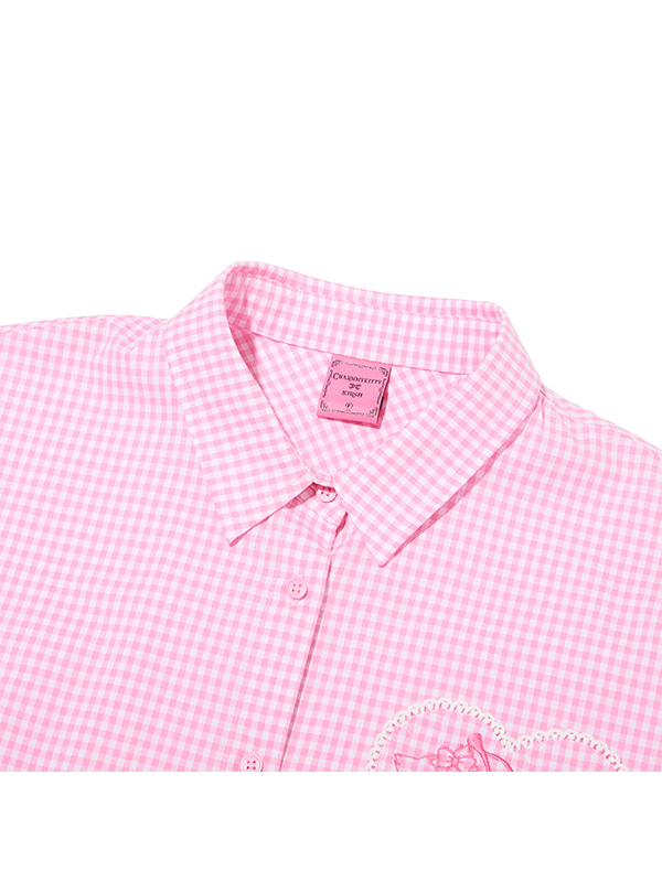 KIRSH X CHARMMYKITTY LOOSE-FIT SUMMER SHIRT