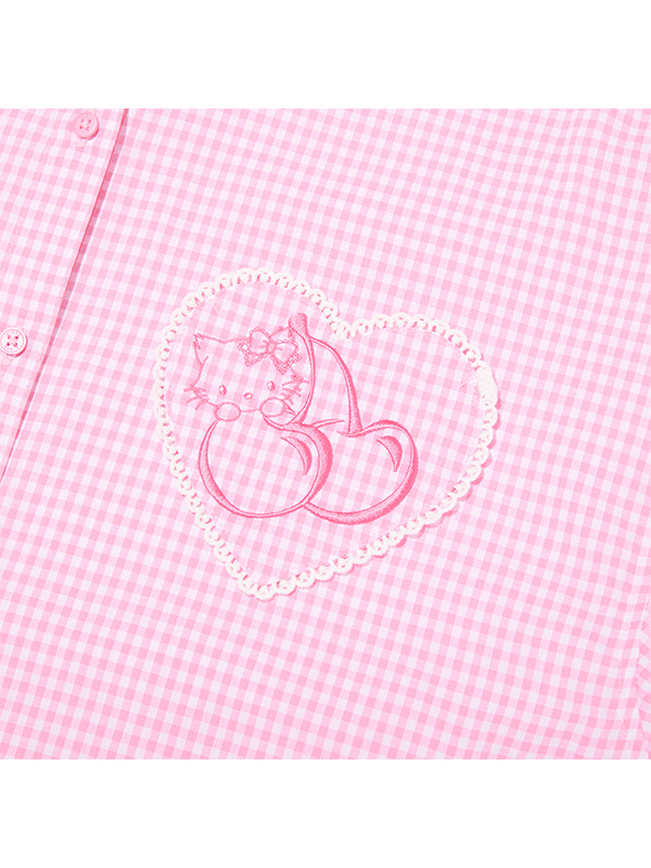 KIRSH X CHARMMYKITTY LOOSE-FIT SUMMER SHIRT