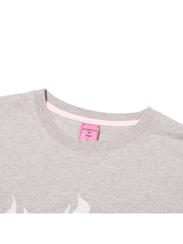 KIRSH X CHARMMYKITTY GRAPHIC LOOSE-FIT LONG SLEEVE