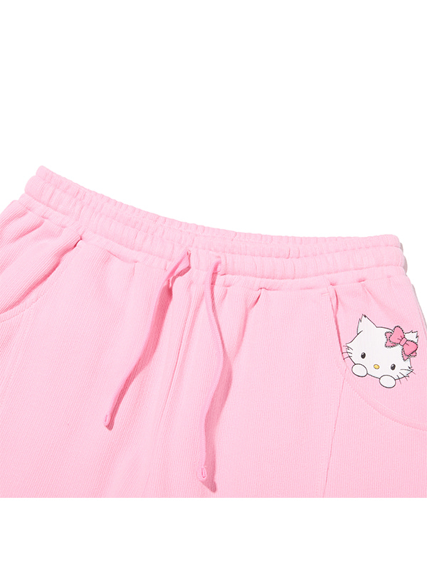 KIRSH X CHARMMYKITTY WIDE SWEAT PANTS