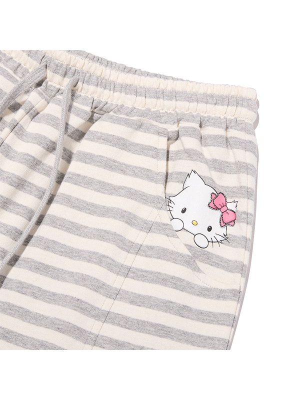 KIRSH X CHARMMYKITTY WIDE SWEAT PANTS