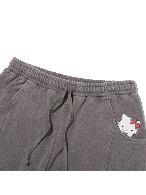 KIRSH X CHARMMYKITTY WIDE SWEAT PANTS