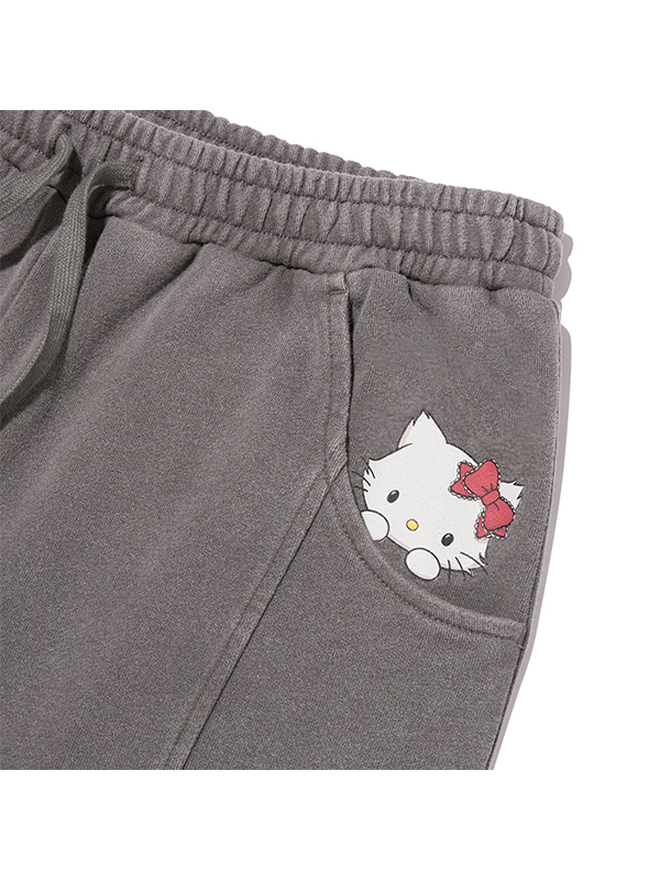 KIRSH X CHARMMYKITTY WIDE SWEAT PANTS