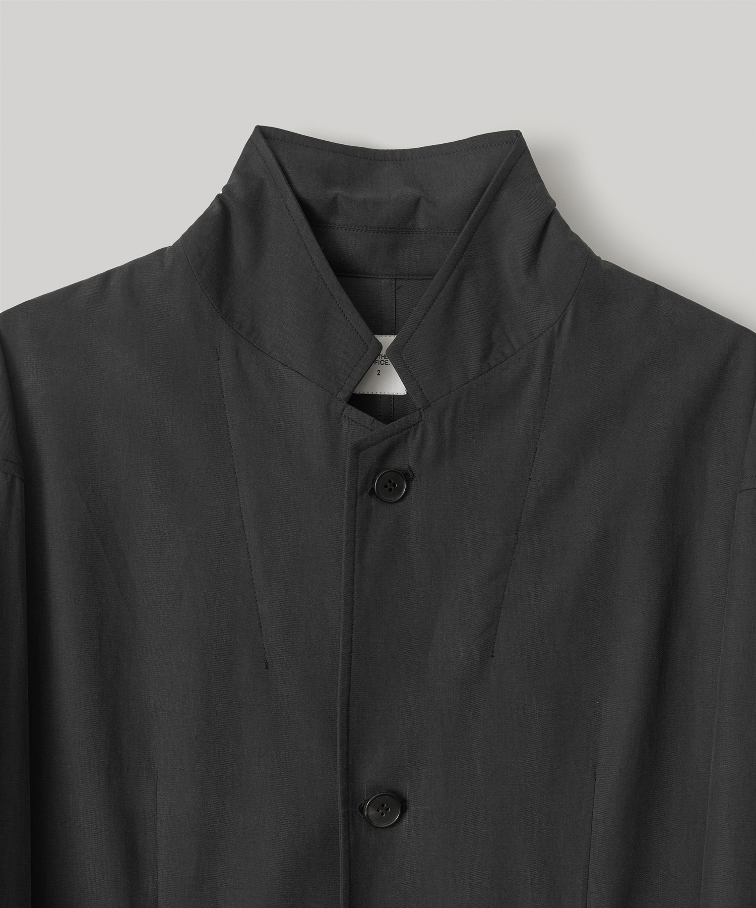 Structure Tencel Blazer (Almost Black)