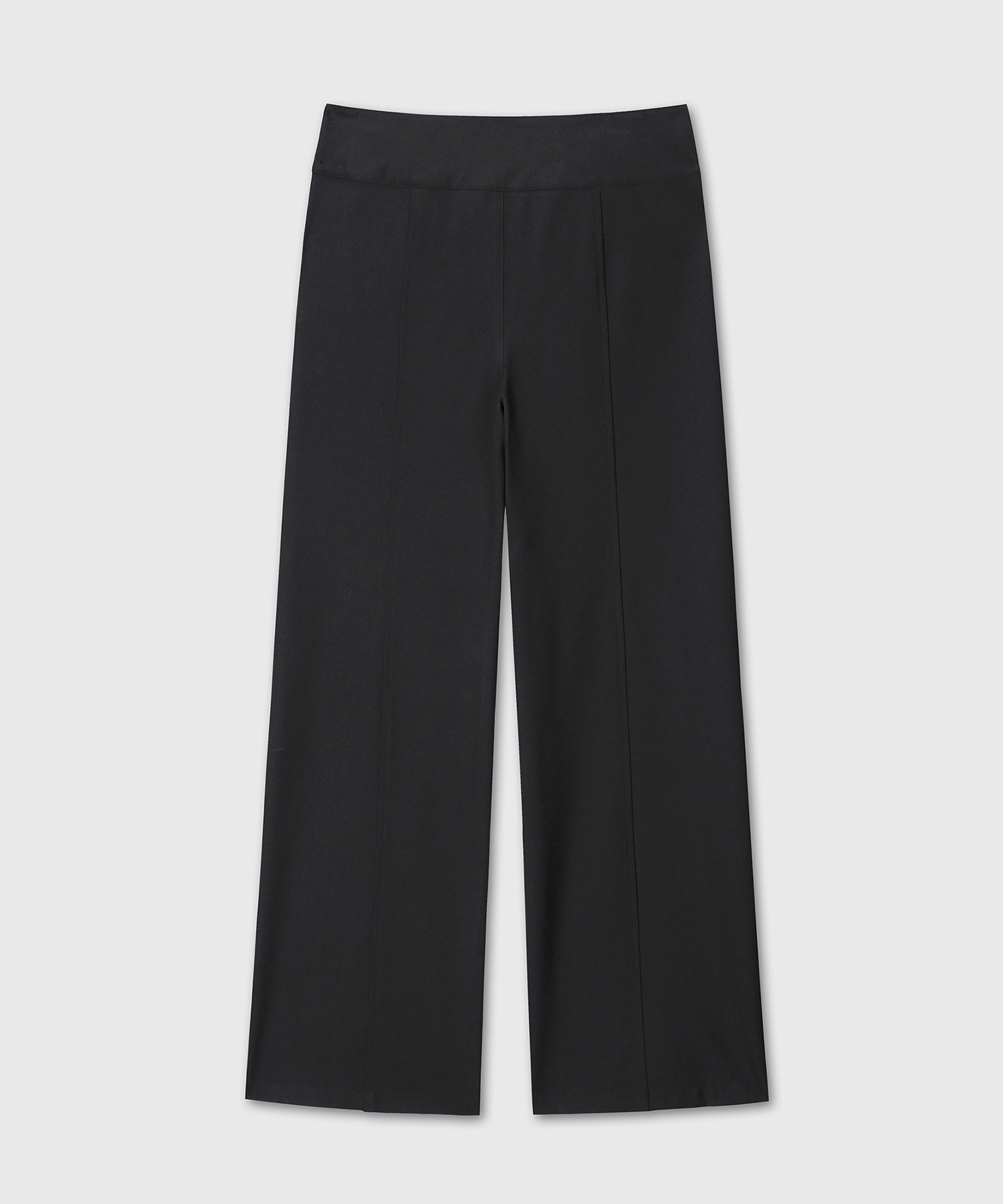WRAP WIDE TIE PANTS (BLACK)