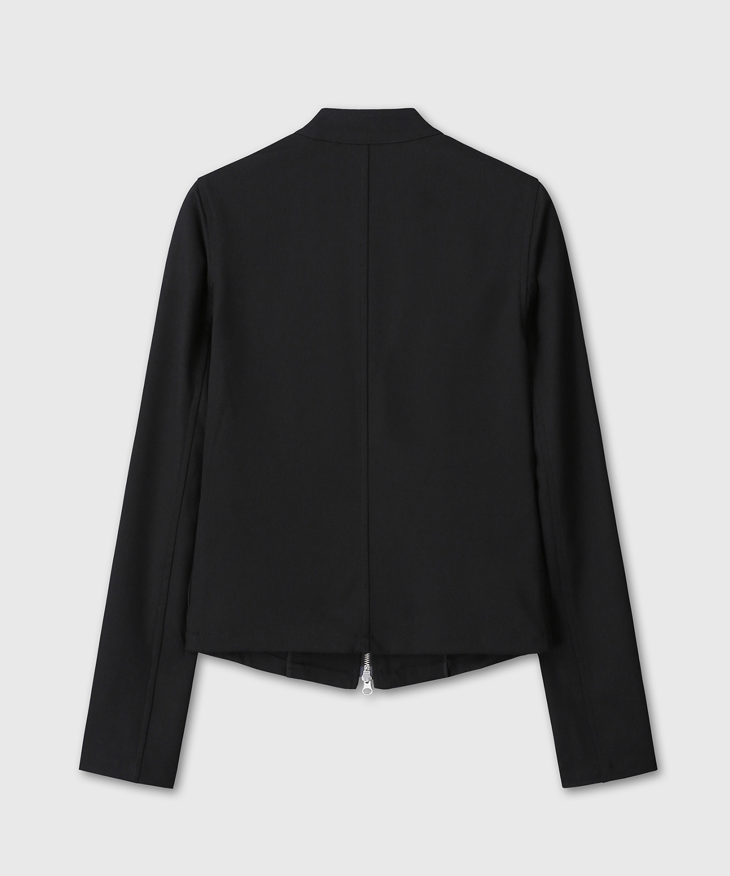 DOUBLE BUTTON NAPOLEON JACKET (BLACK)