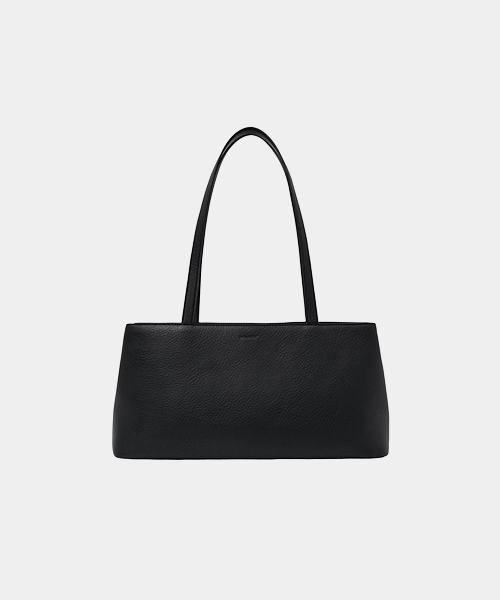 Woody long shoulder bag-black