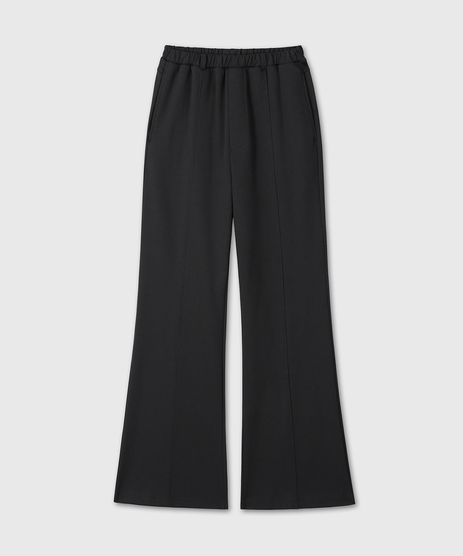 [Sollano x DIVEIN WOMEN] FLARE SWEAT PANTS BLACK