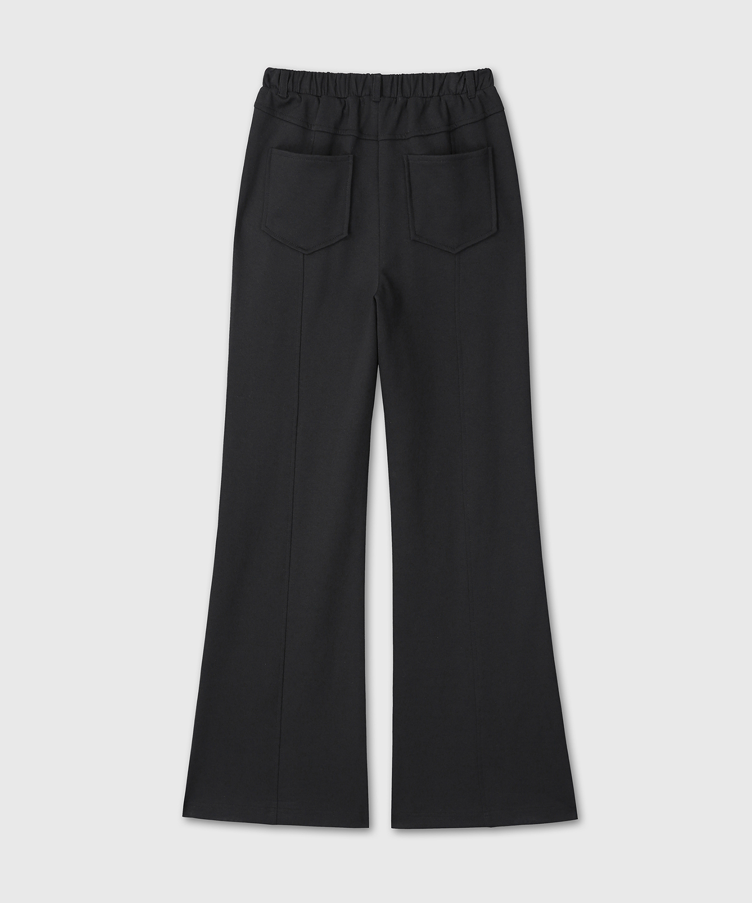[Sollano x DIVEIN WOMEN] FLARE SWEAT PANTS BLACK