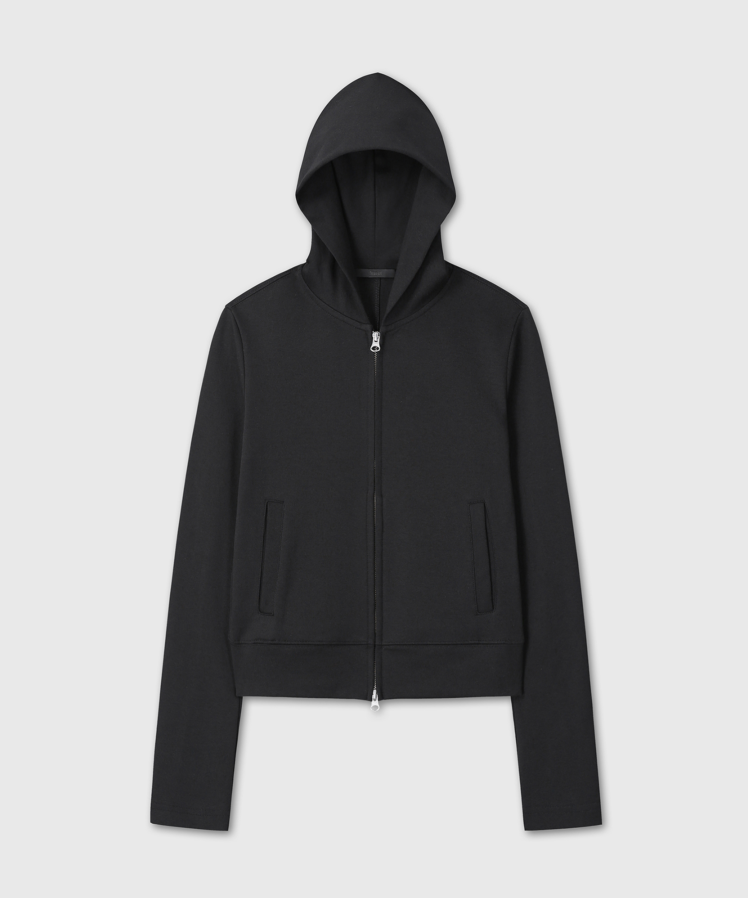 Худи на молнии REGULAR HOOD ZIP-UP (BLACK)