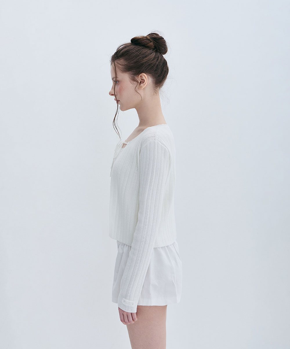 CREAMY LABEL кардиган - CREAM