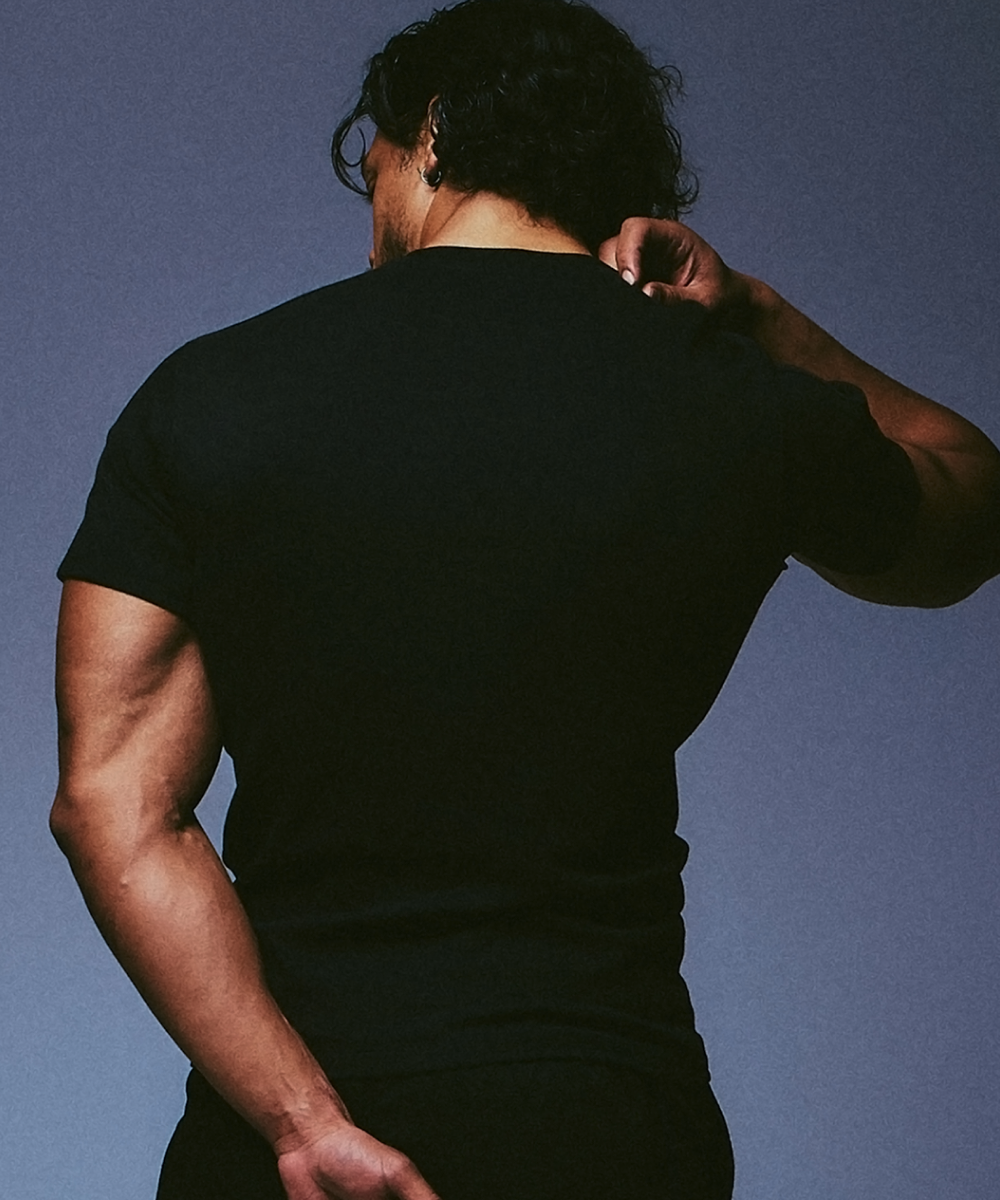 Футболка Active+ Muscle Fit Cotton Short Sleeve Black