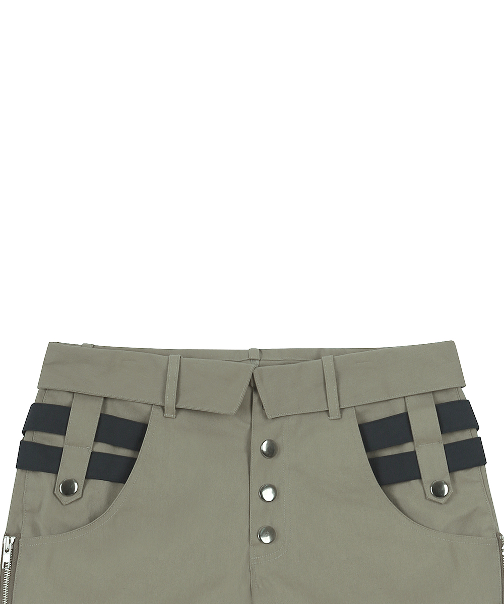 SY цвет SCHEME брюки(KHAKI)