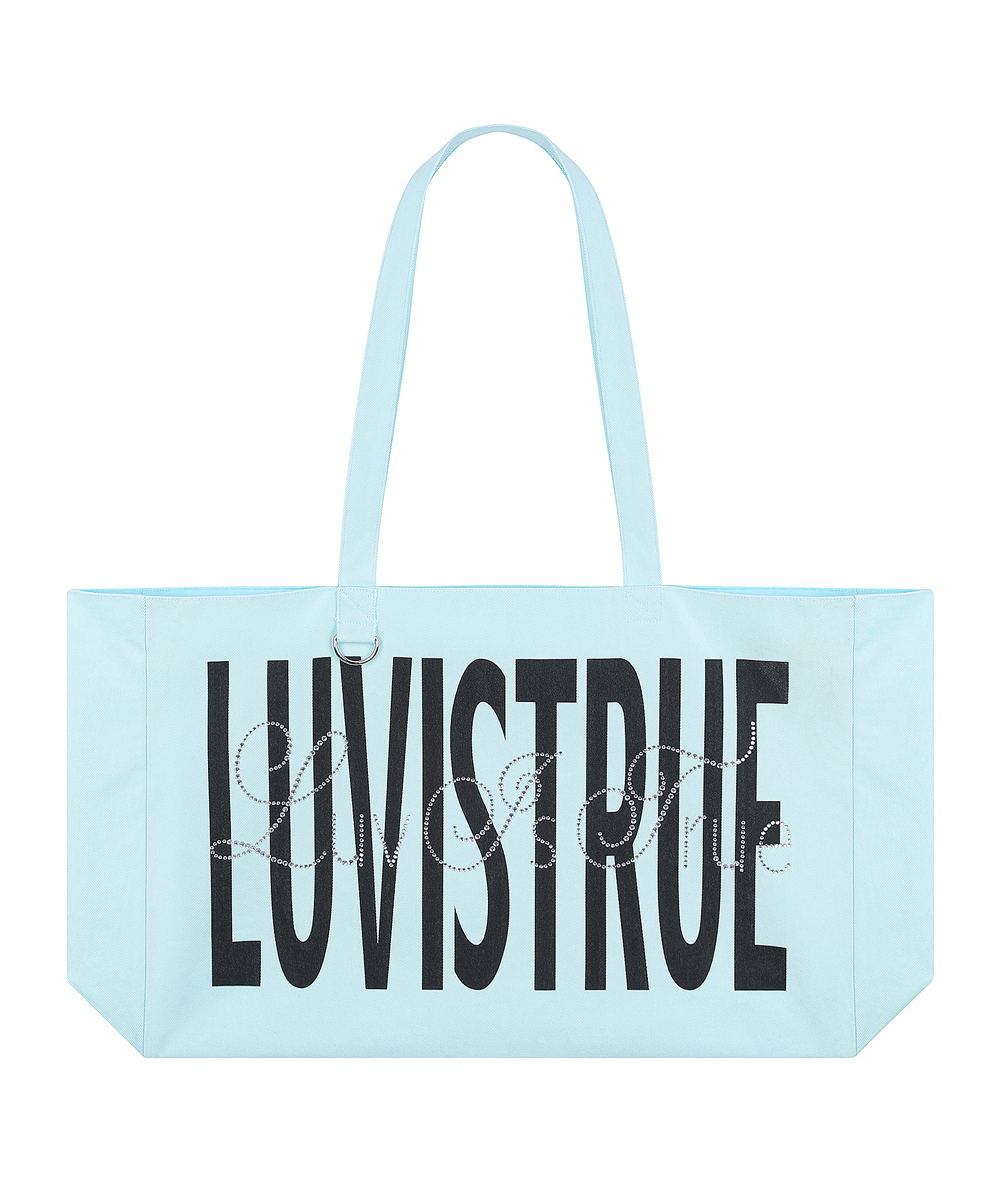 SY LETTERING TOTE BAG(MINT)