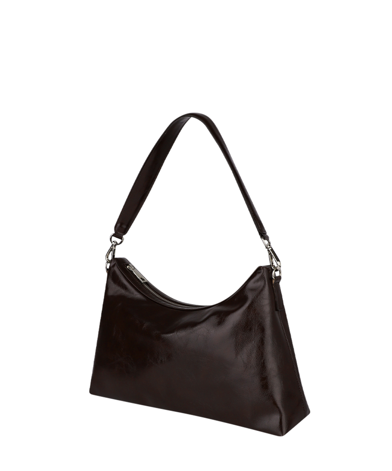 TIDY SHOULDER BAG DARK BROWN