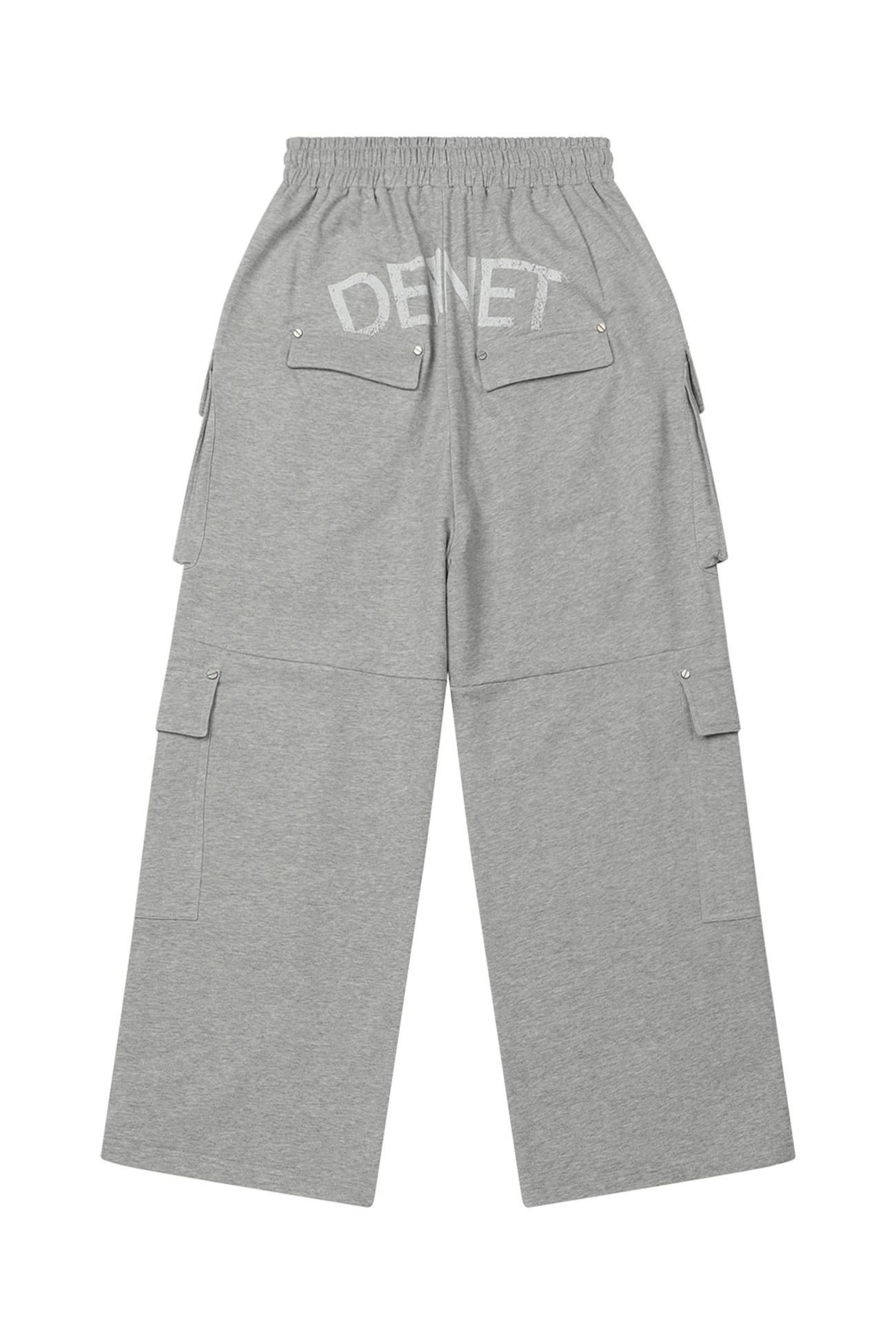 UTILITY CARGO SWEAT брюки IN меланж серый