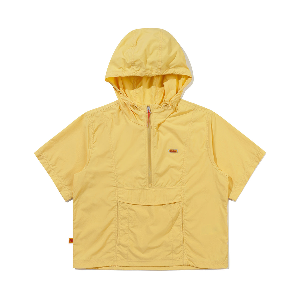 Легкий женский анорак с капюшоном Breeze Pop Yellow