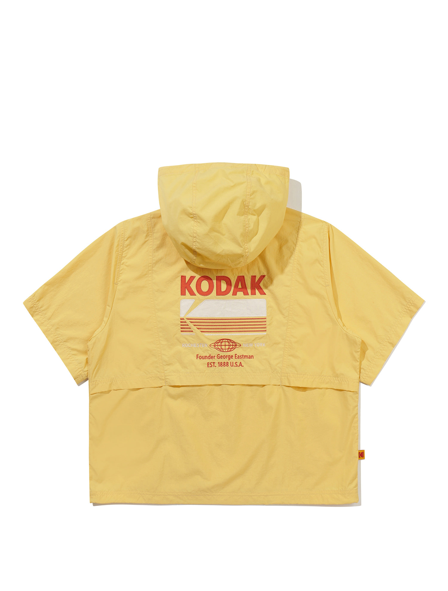 Легкий женский анорак с капюшоном Breeze Pop Yellow