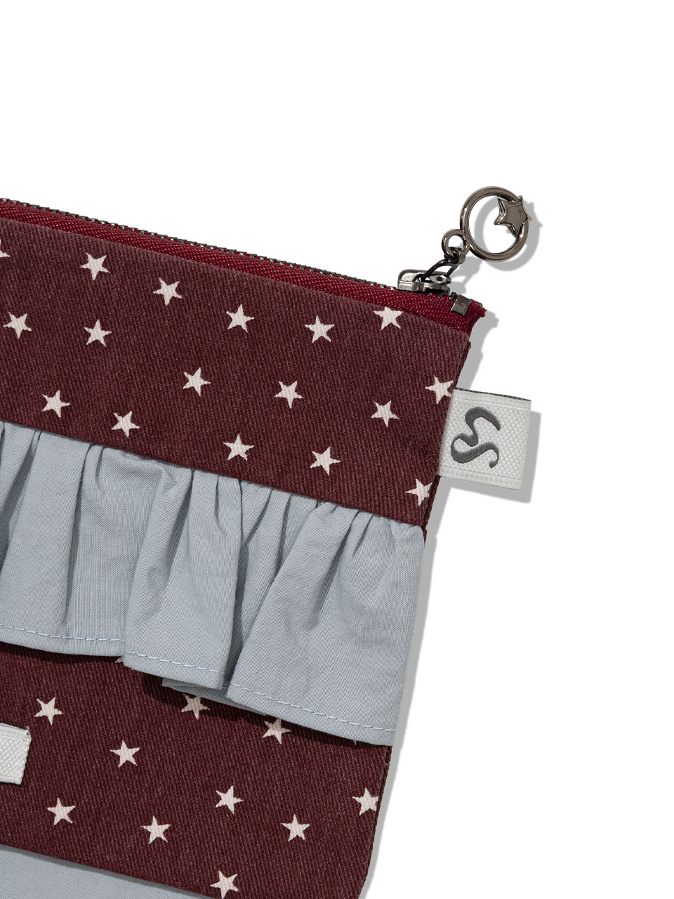 RABBIT STAR POUCH(BURGUNDY)
