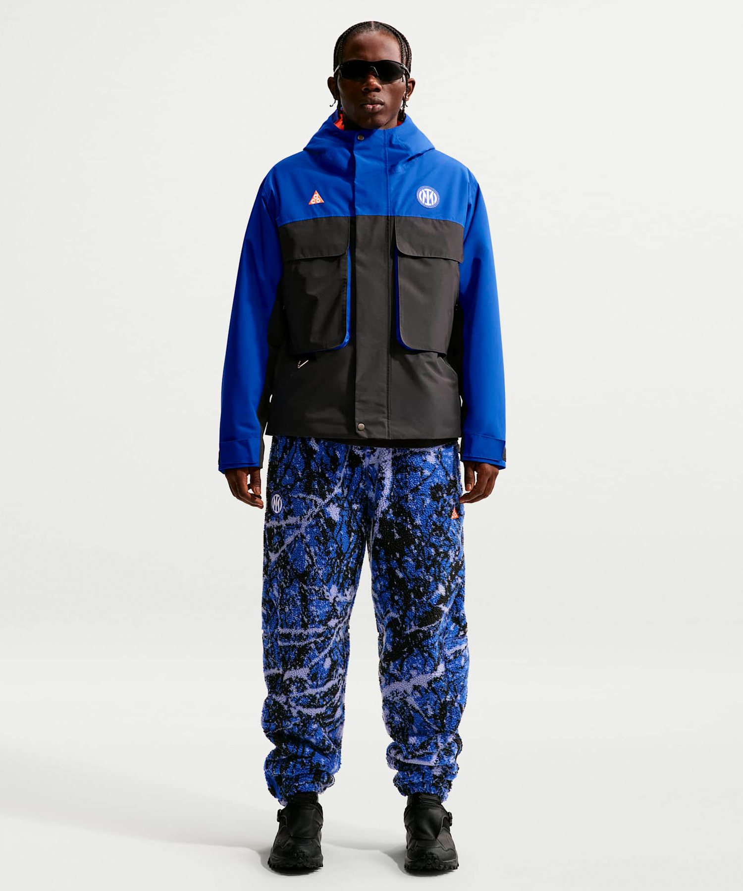 INTER M ACG SF SKL PK JKT SE - HYPER синий/чёрный/(SAFETY ORANGE) (NO SPONSOR)