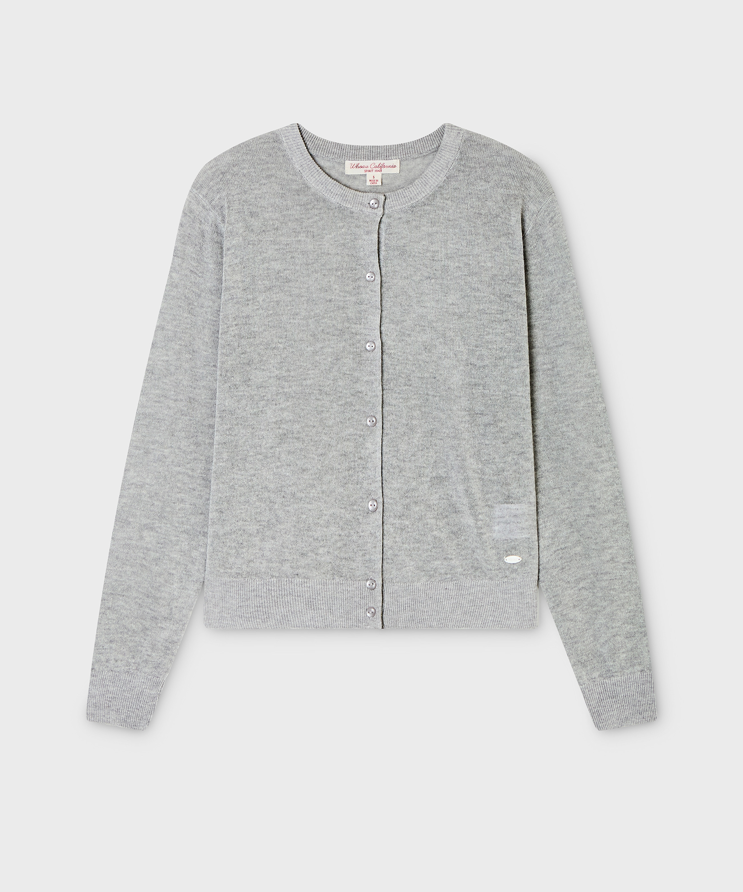 Linen Blend Plain кардиган / WHCKG2524F