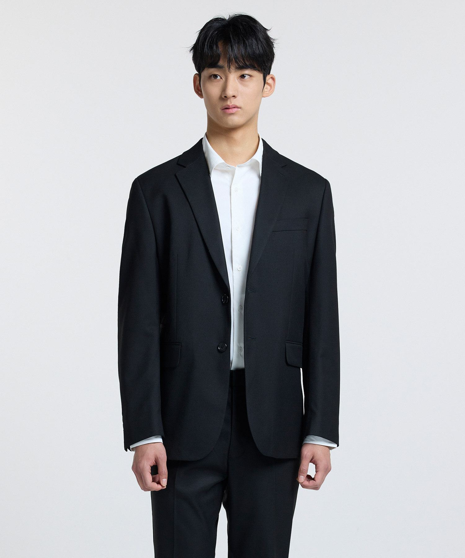 Костюм HAUS Unstructured Suit Set Black (Basic Fit)_CSJUC01SET