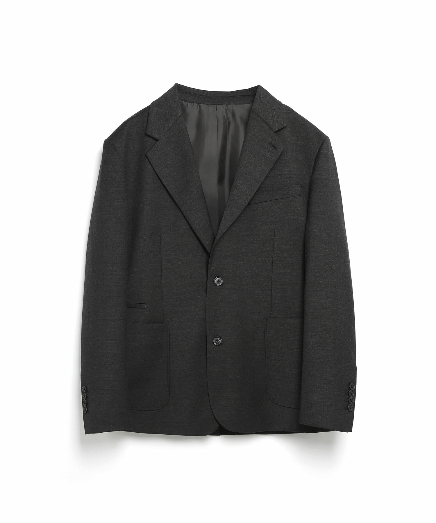 HAUS ITALY WOOL жакет Charcoal Grey (semi-overfit)_CSJUC12HSC