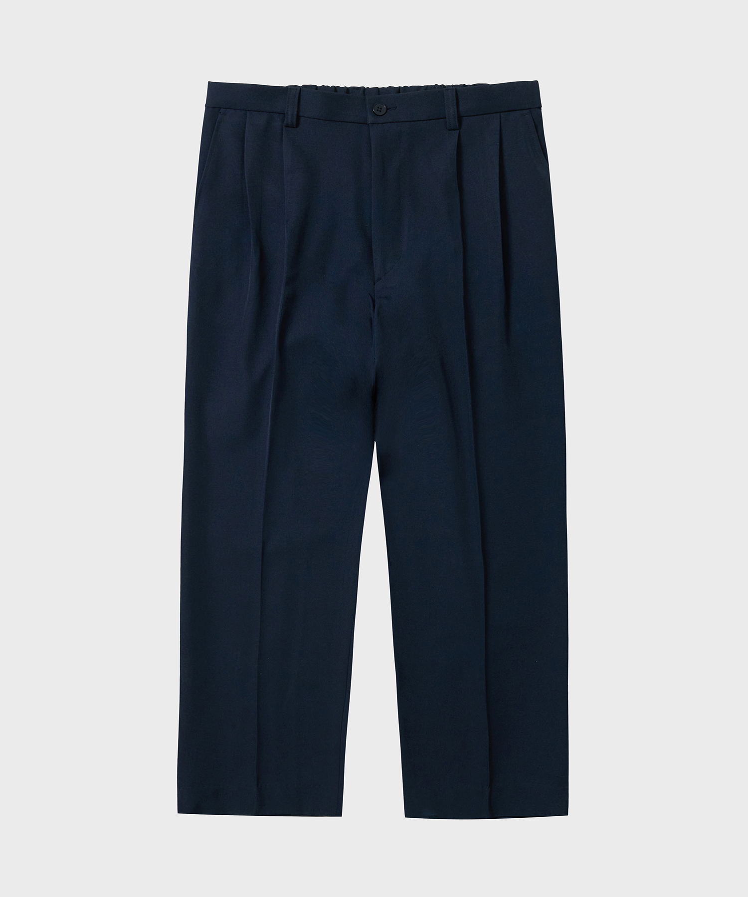 TY TWO-TUCK BANDING SLACKS, 2COLOR