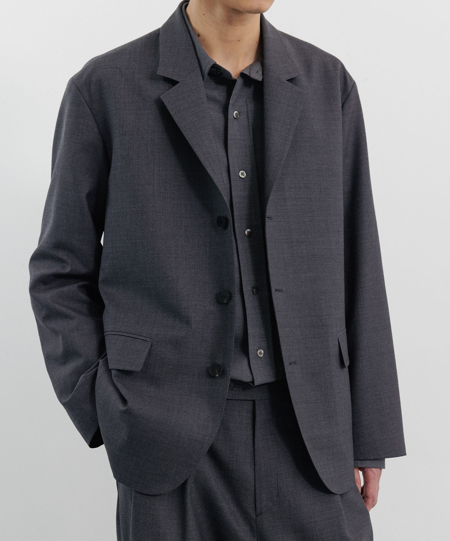 MARTY WOOL JACKET_CHARCOAL