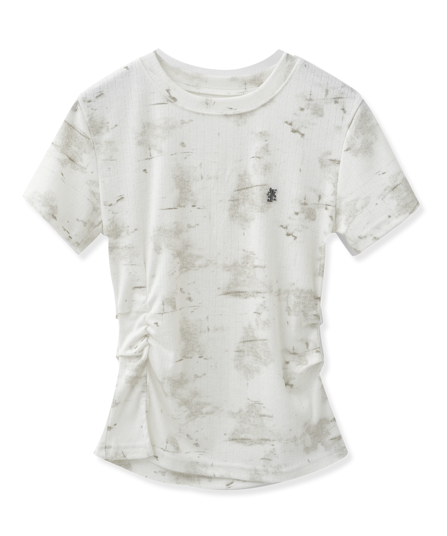 Топ Gina Fog с драпировкой из жаккарда_2Colors