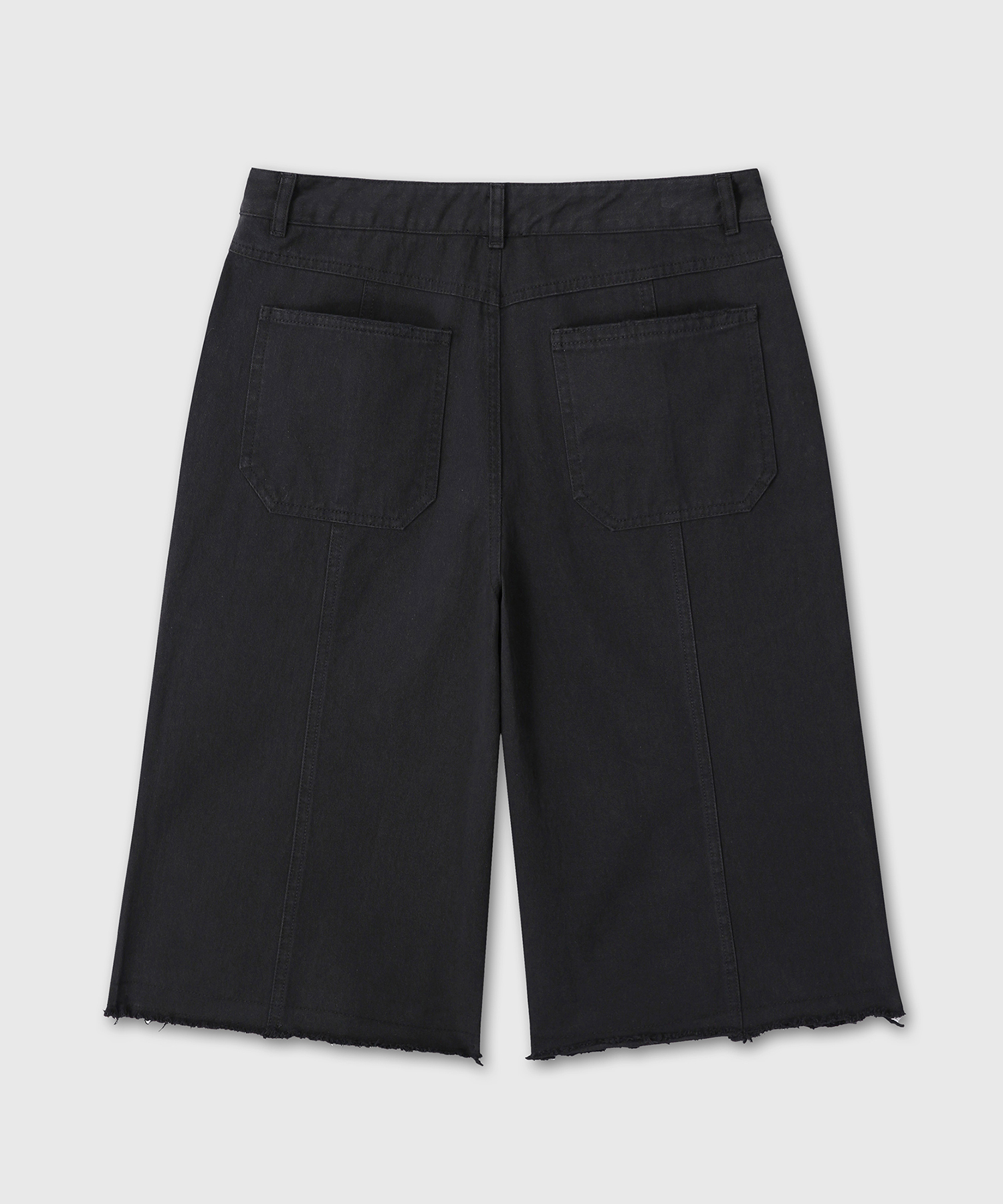 WASHED COTTON BERMUDA брюки (черный)