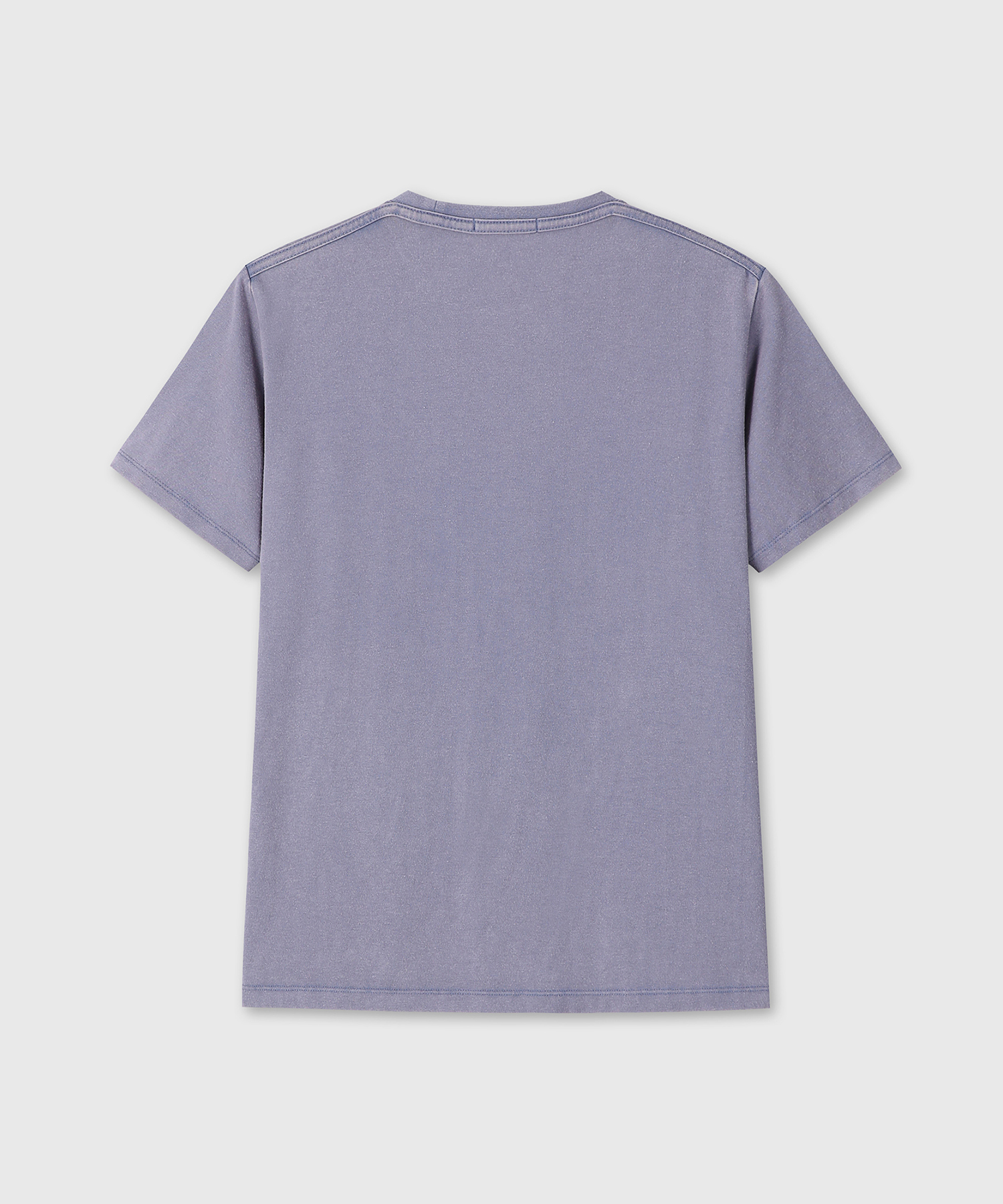 WASHED REGULAR FIT T-SHIRTS (синий)