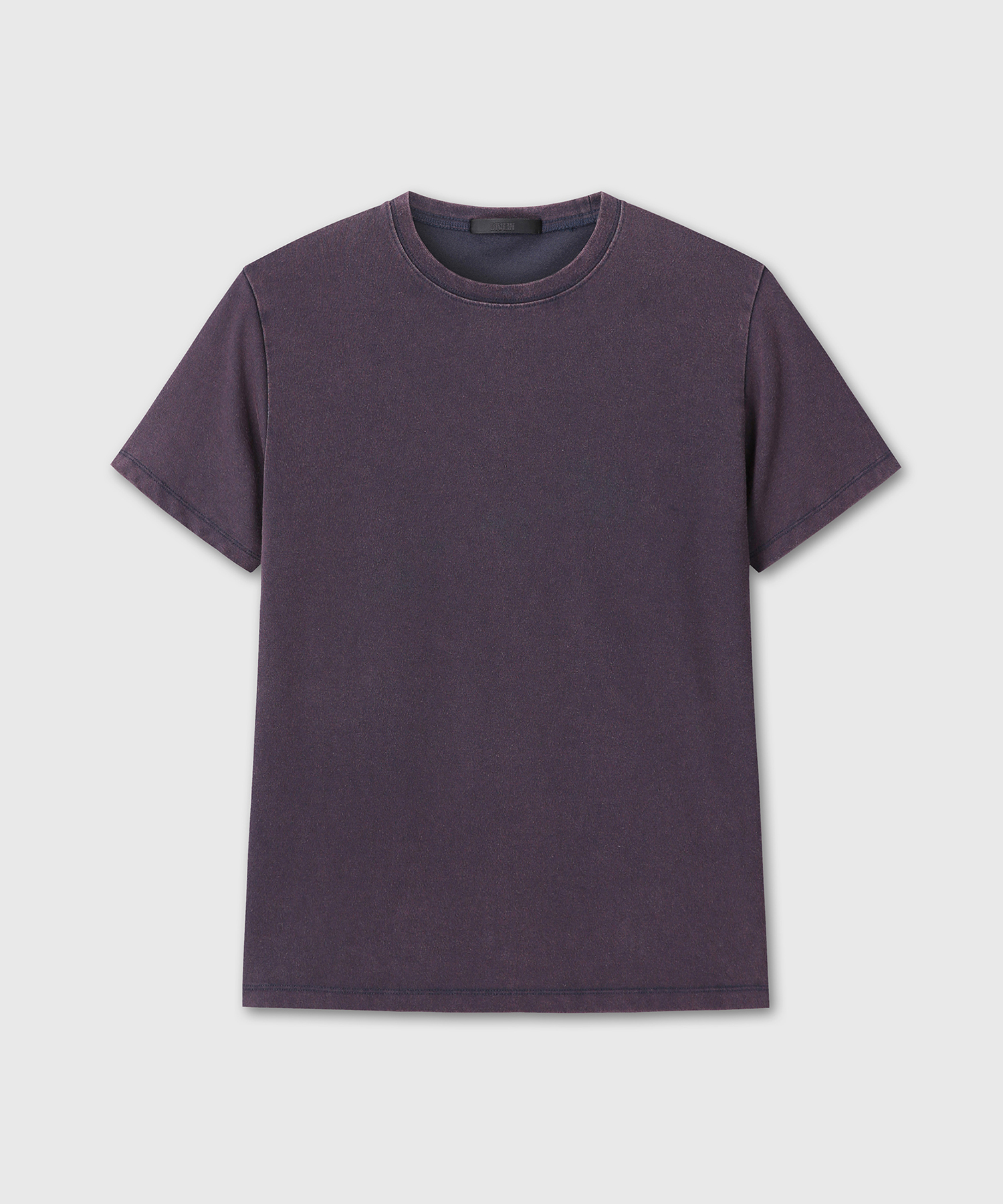 WASHED REGULAR FIT T-SHIRTS (DARK PURPLE)