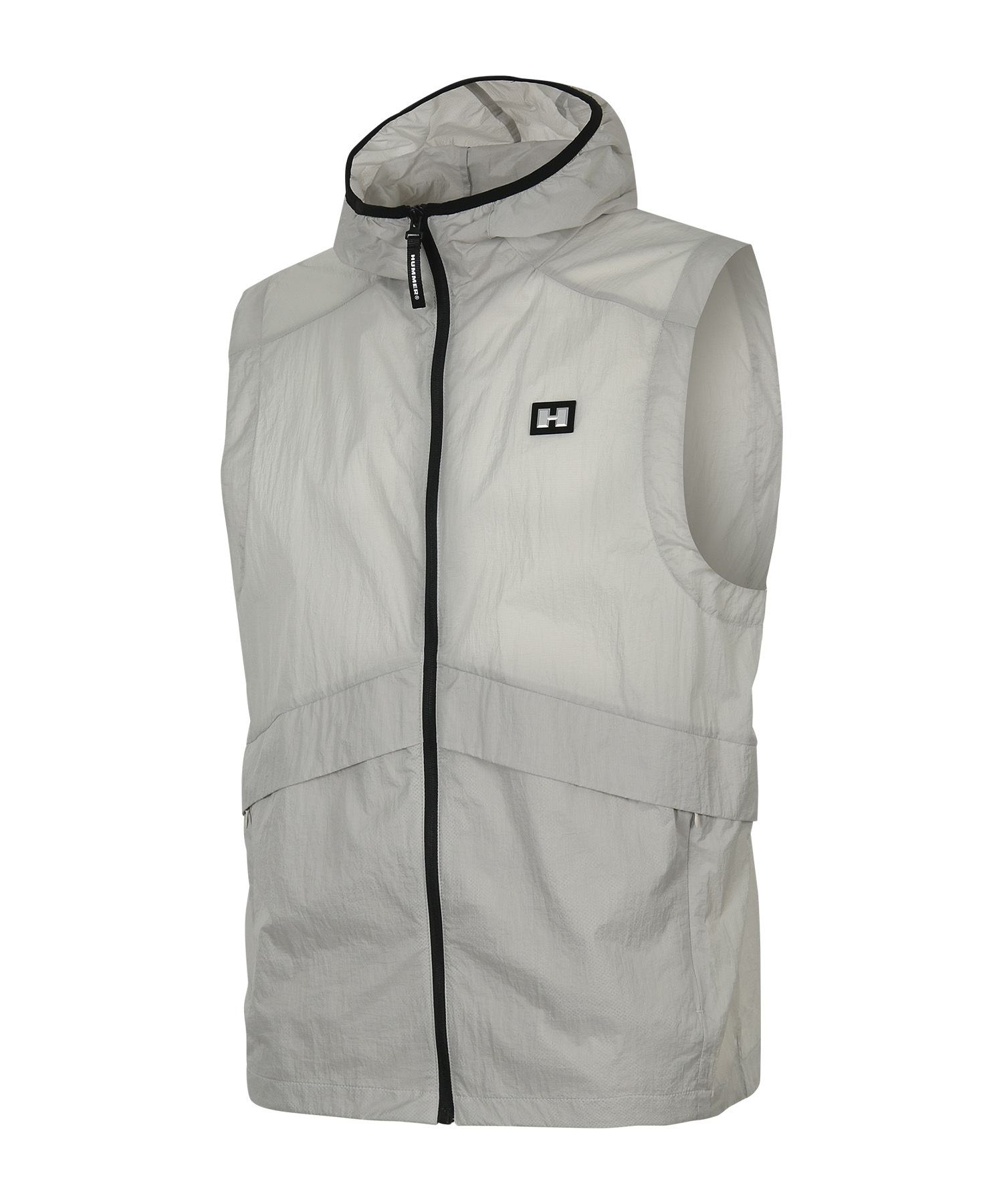 Легкий жилет из нейлона H3 Light Grey