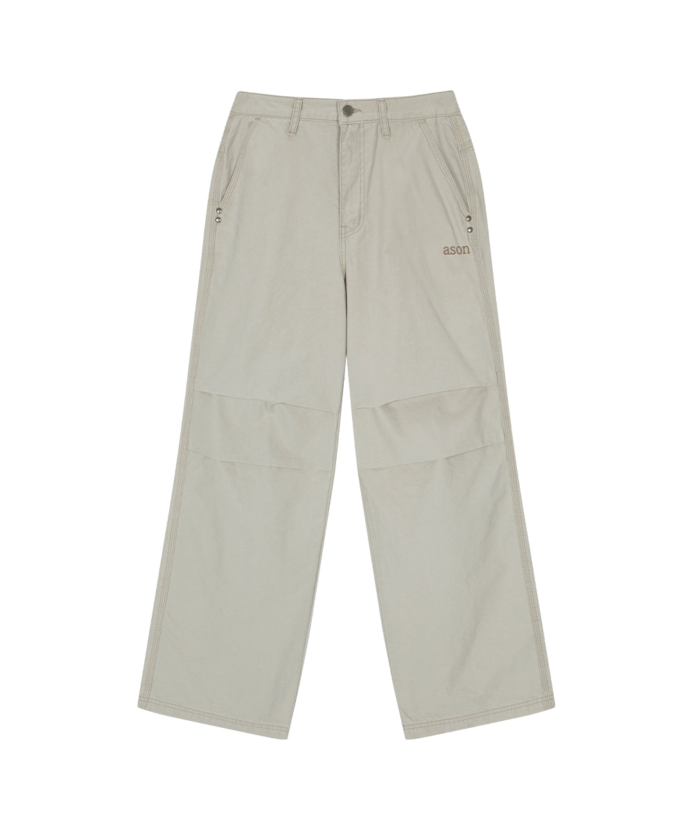 NELL PARACHUTE брюки / LIGHT BEIGE