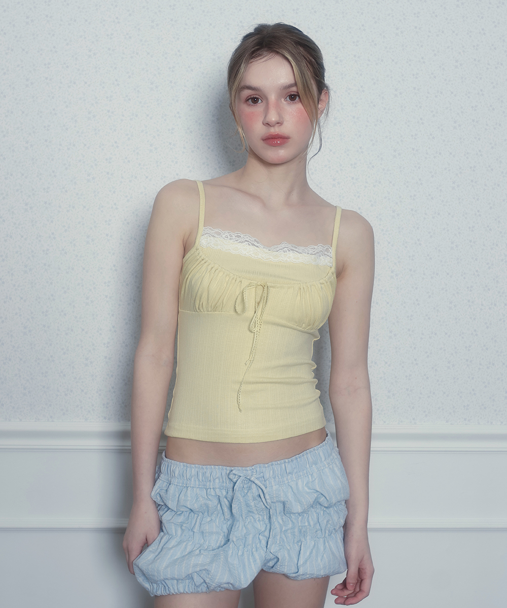 Daisy майка без рукавов - Yellow