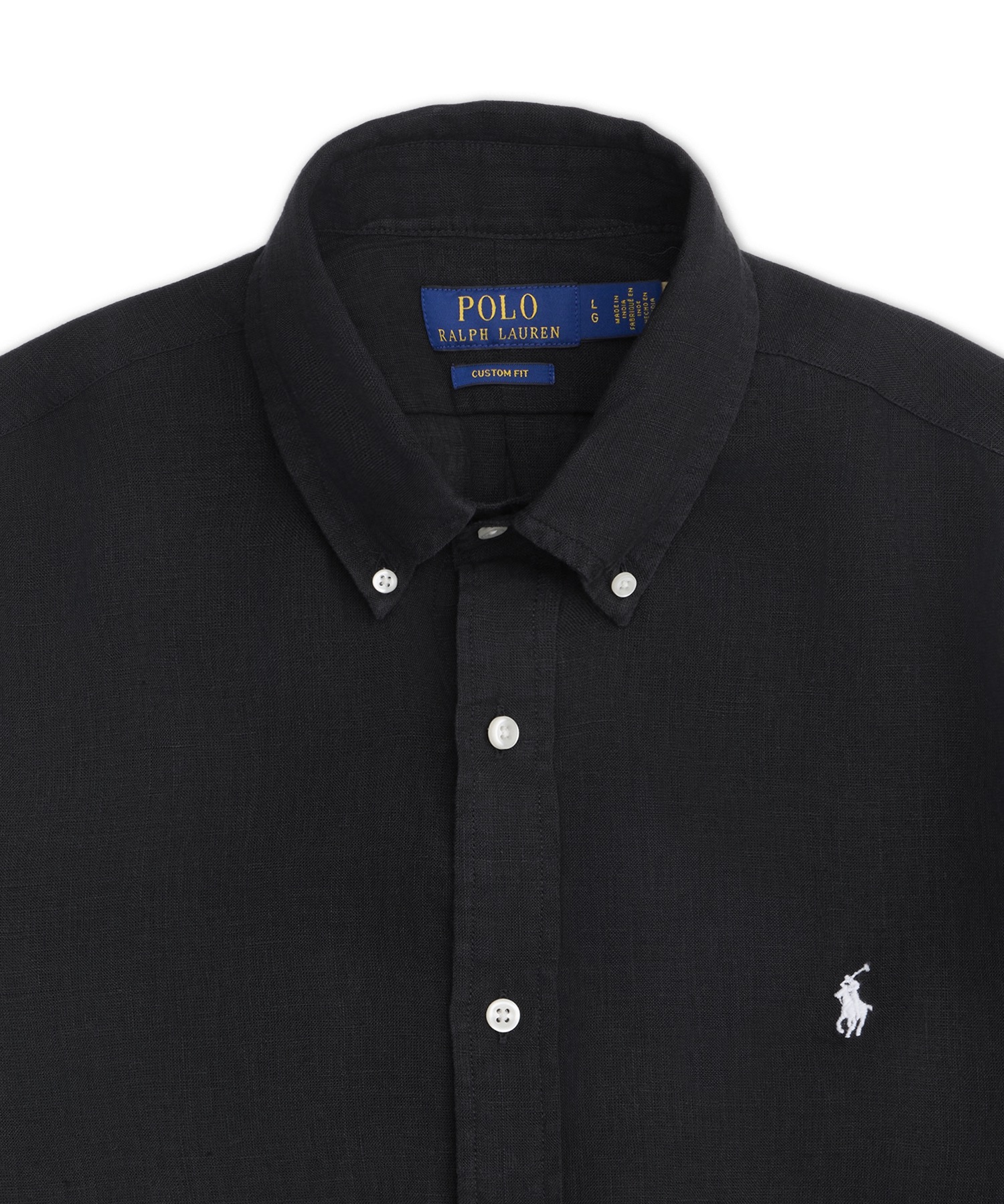 CUBDPPCS-длинный SLEEVE-SPORT рубашка 17/1 PD LINEN V1-черный