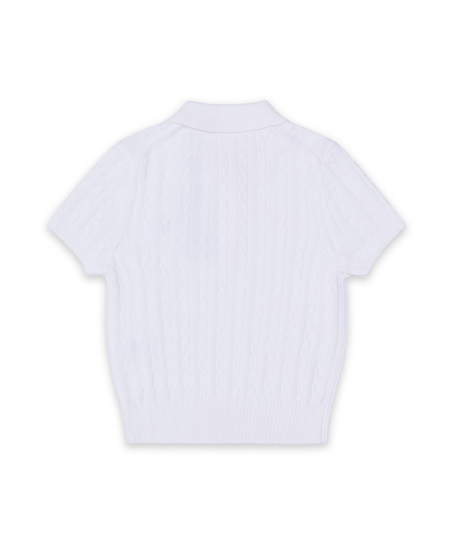 SWEATER-PULLOVER 60/2 COTTON-белый