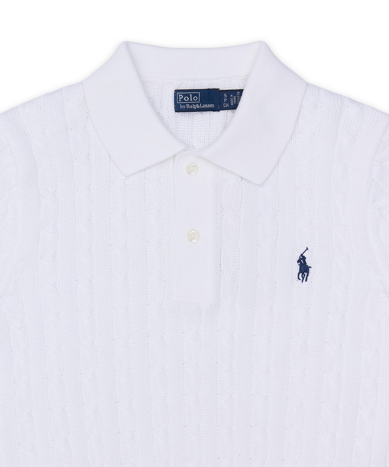 SWEATER-PULLOVER 60/2 COTTON-белый