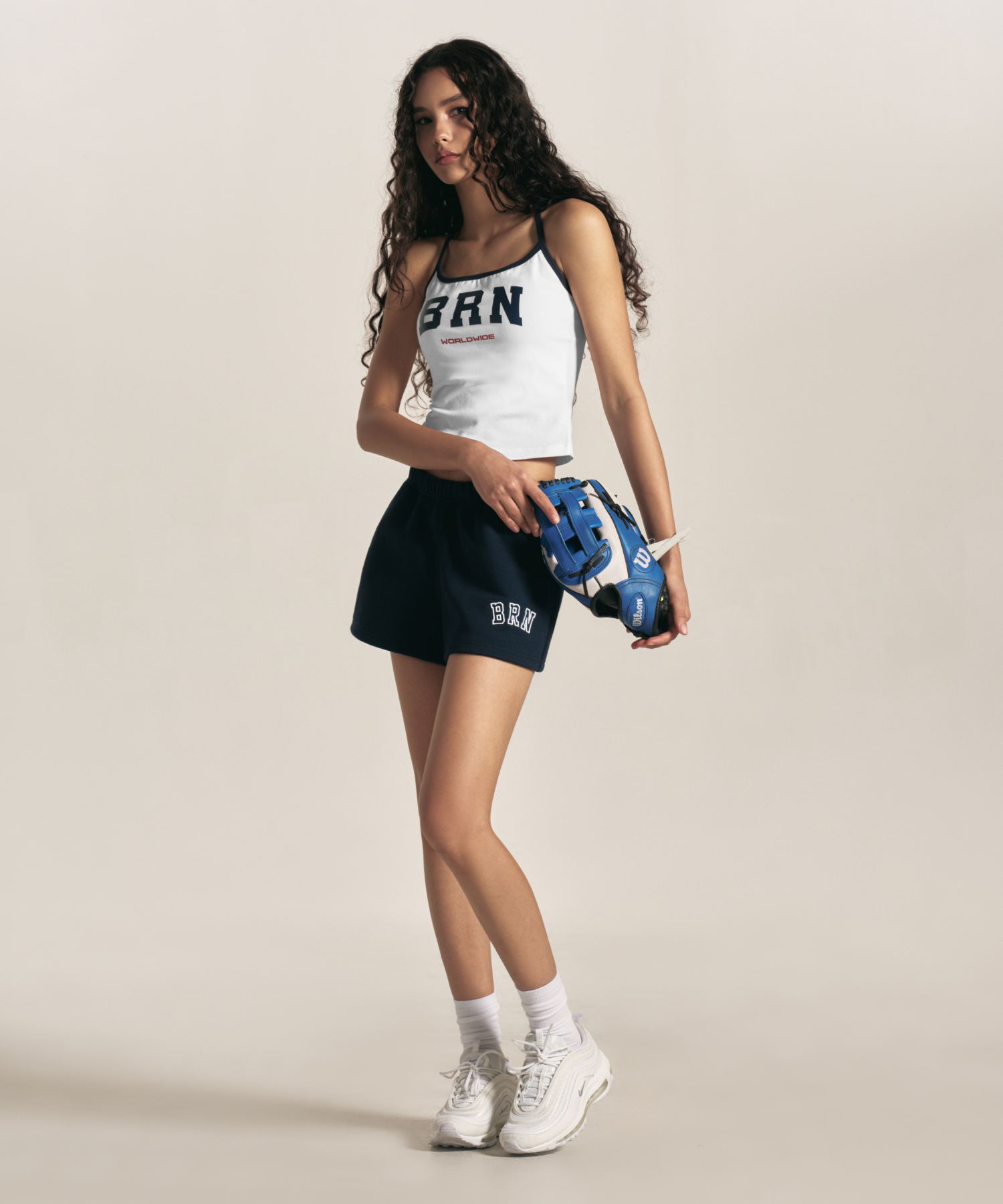 W BRN TANK BRA TOP [белый]
