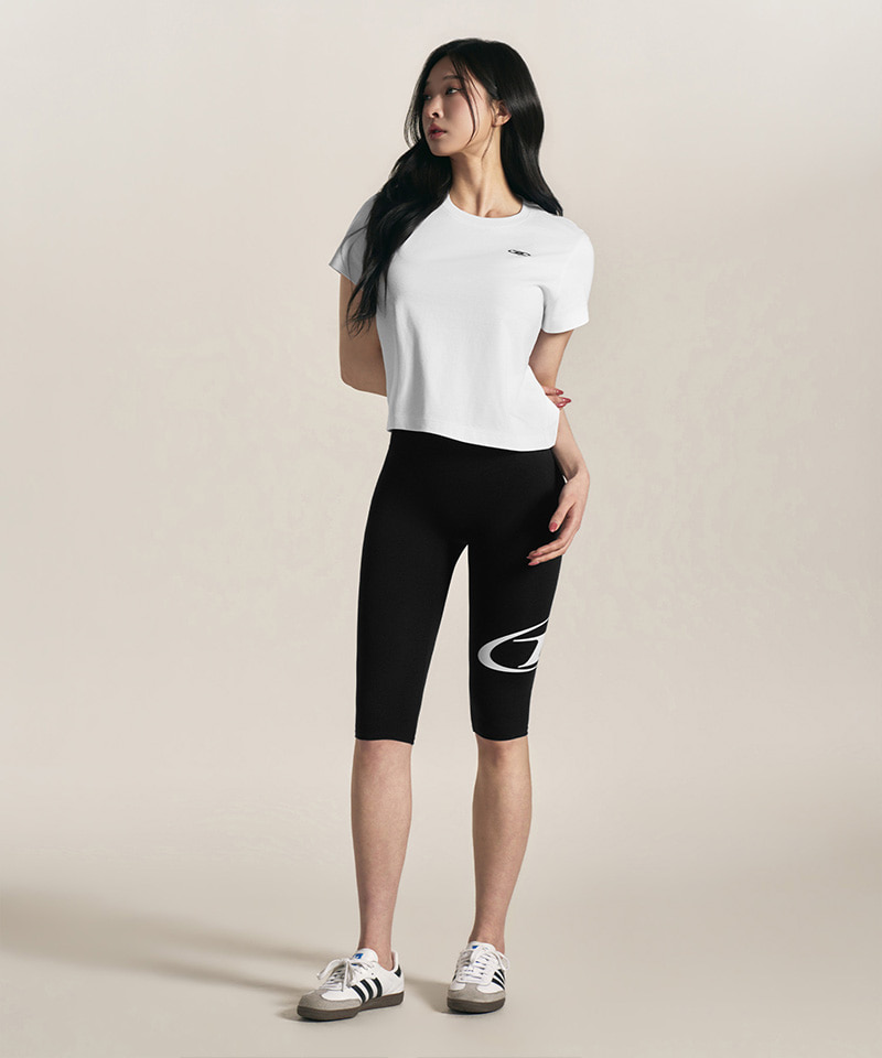 W SILVER B BASIC T-SHIRTS [белый]