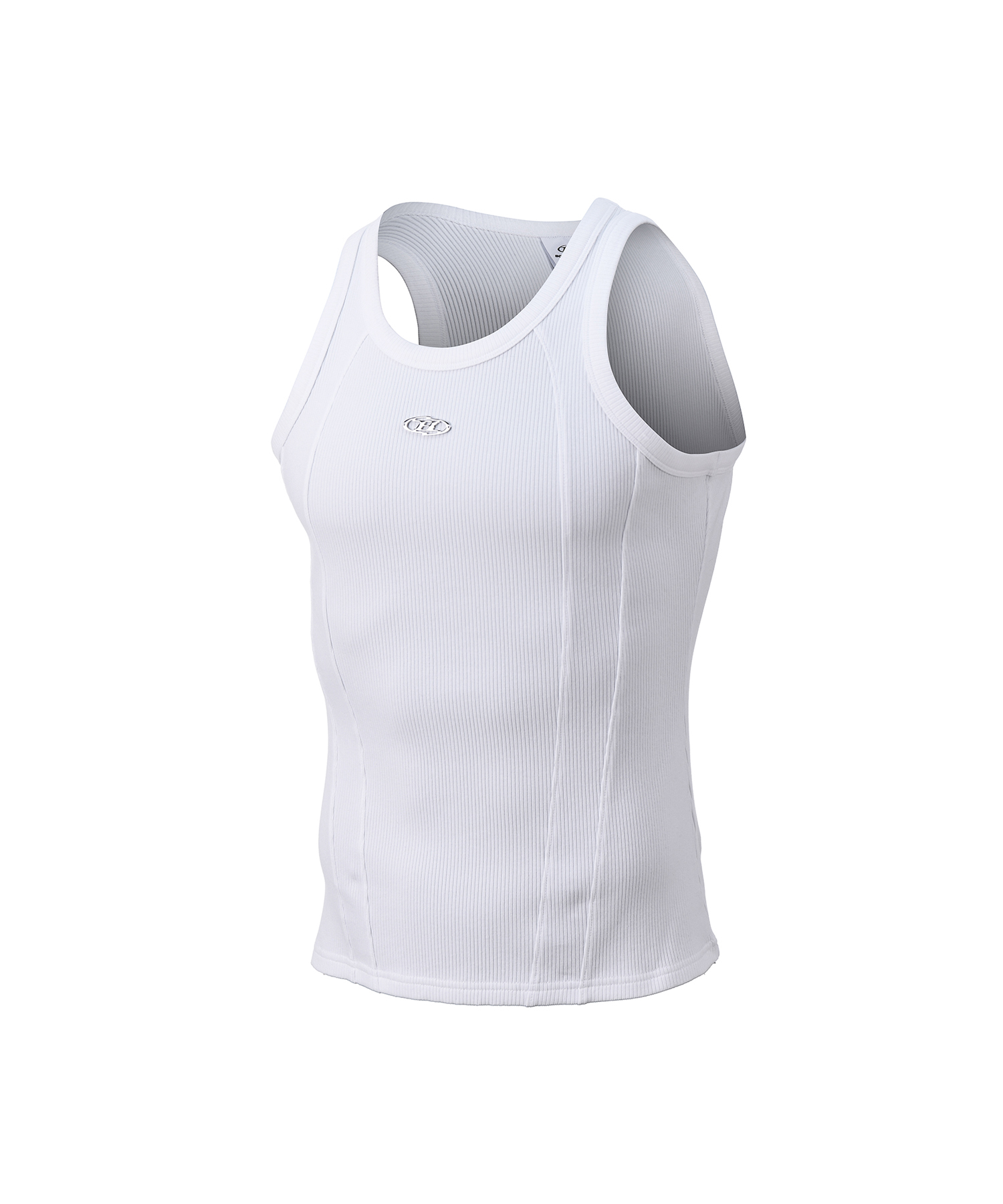 B PENDANT CUT LINE SLEEVELESS [белый]