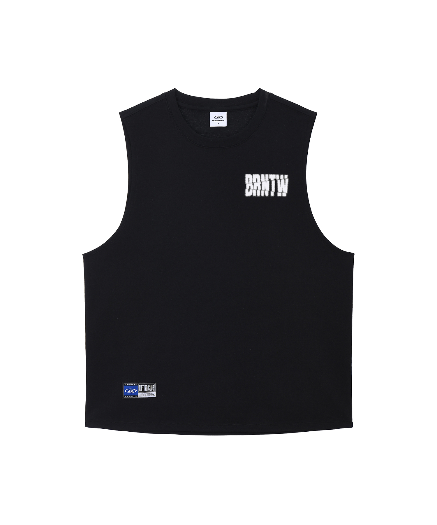 BRNTW HALFTONE SLEEVELESS [черный]