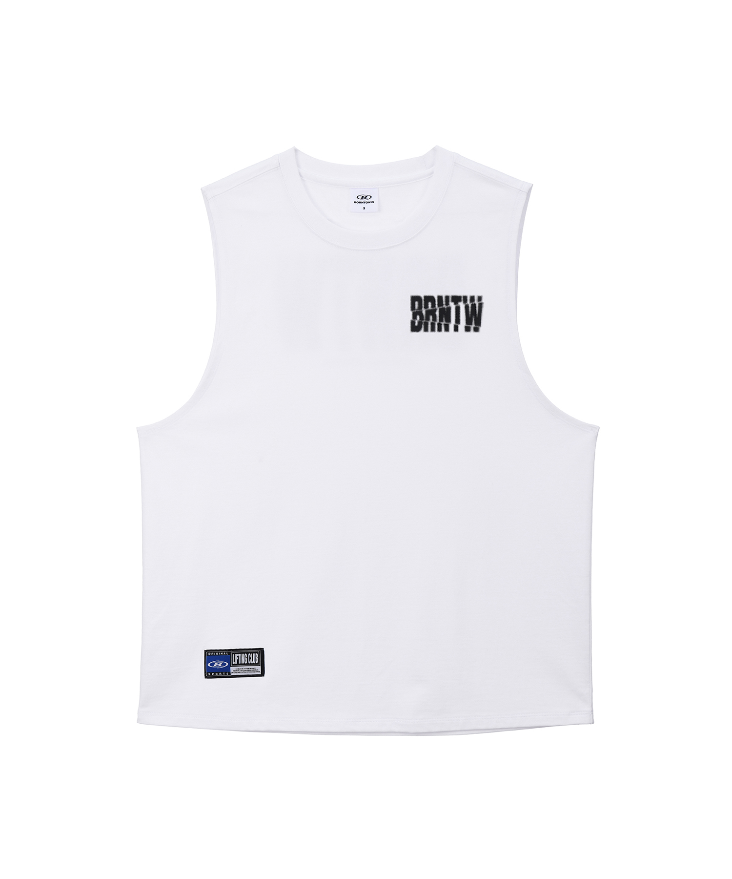 BRNTW HALFTONE SLEEVELESS [белый]