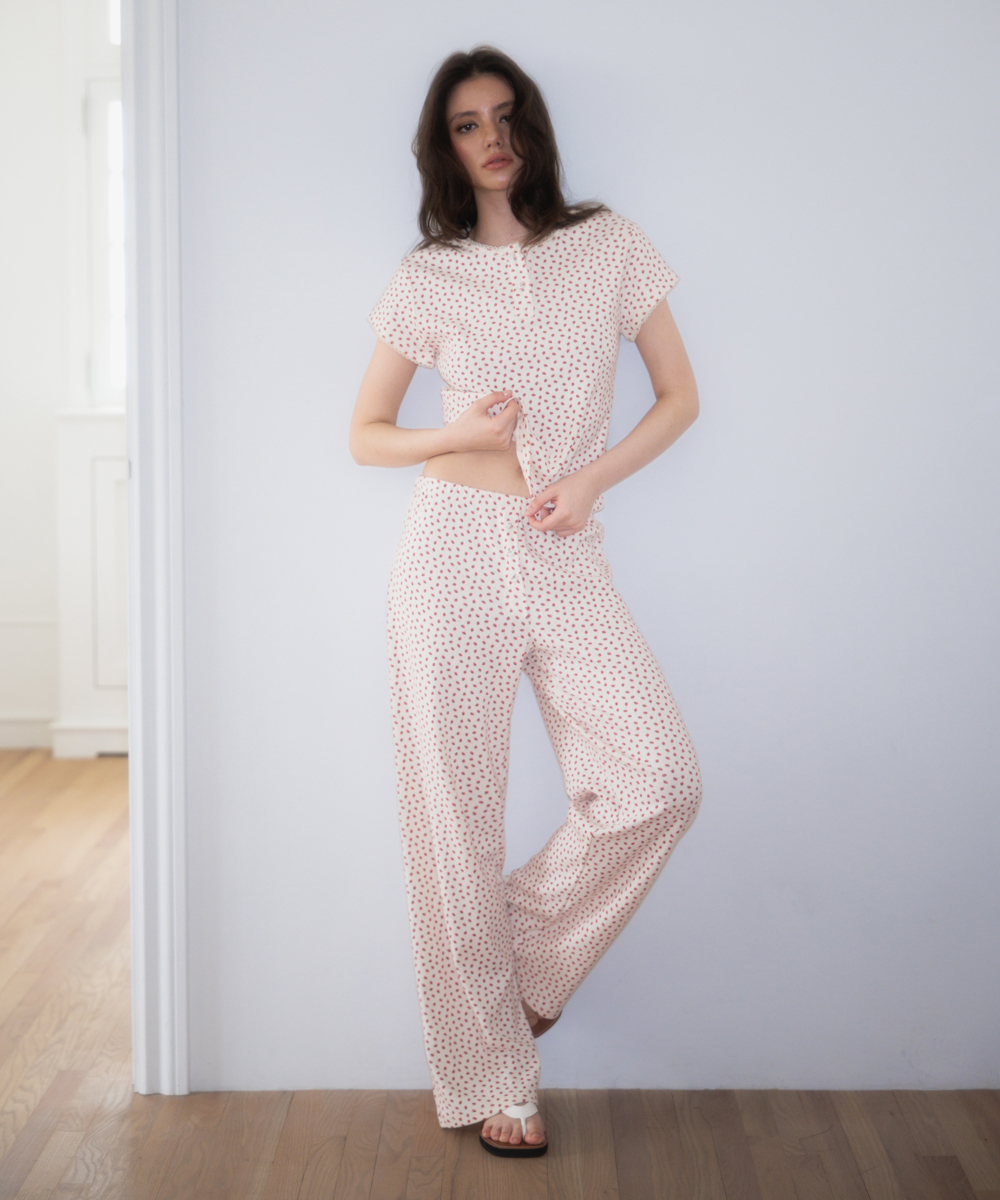 Rose & Berry Lounge брюки [Ivory]